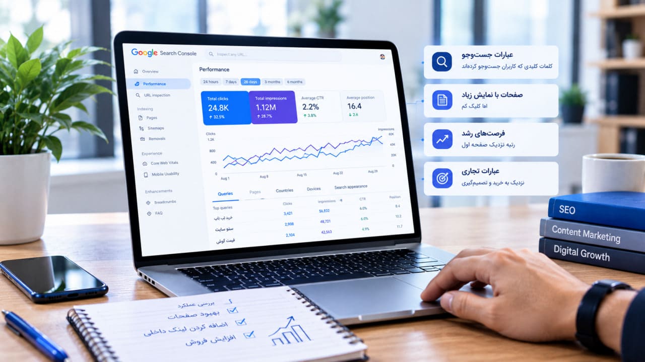 چطور سرچ کنسول را به ابزار رشد فروش تبدیل کنیم؟