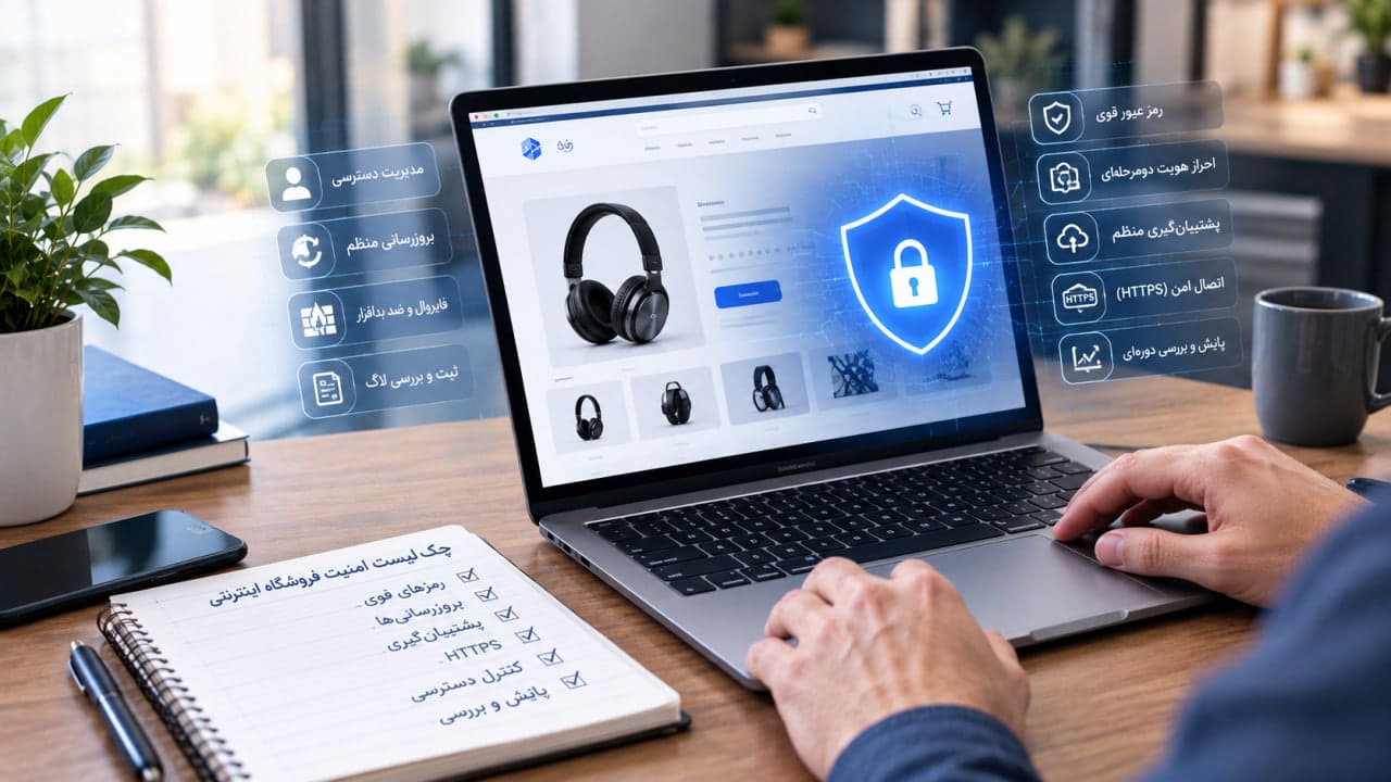 چک‌لیست امنیت فروشگاه اینترنتی؛ ۲۰ مورد مهم قبل و بعد از راه‌اندازی
