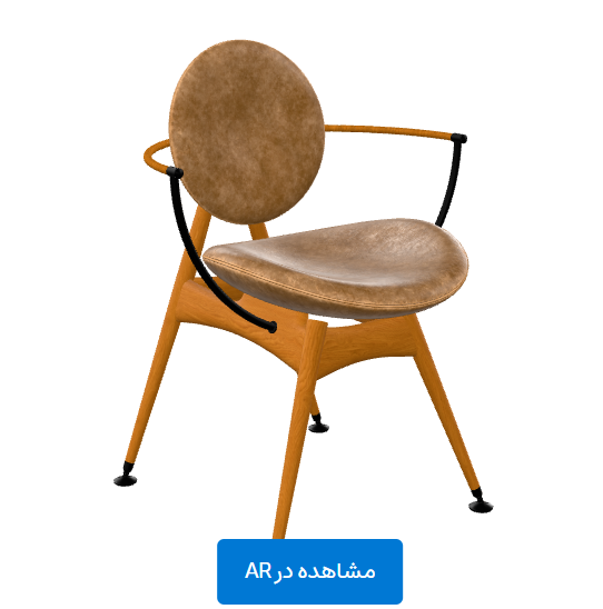 مدل سه بعدی صندلی غذاخوری دایره ای